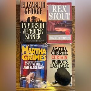 Murder mystery fiction books bundle